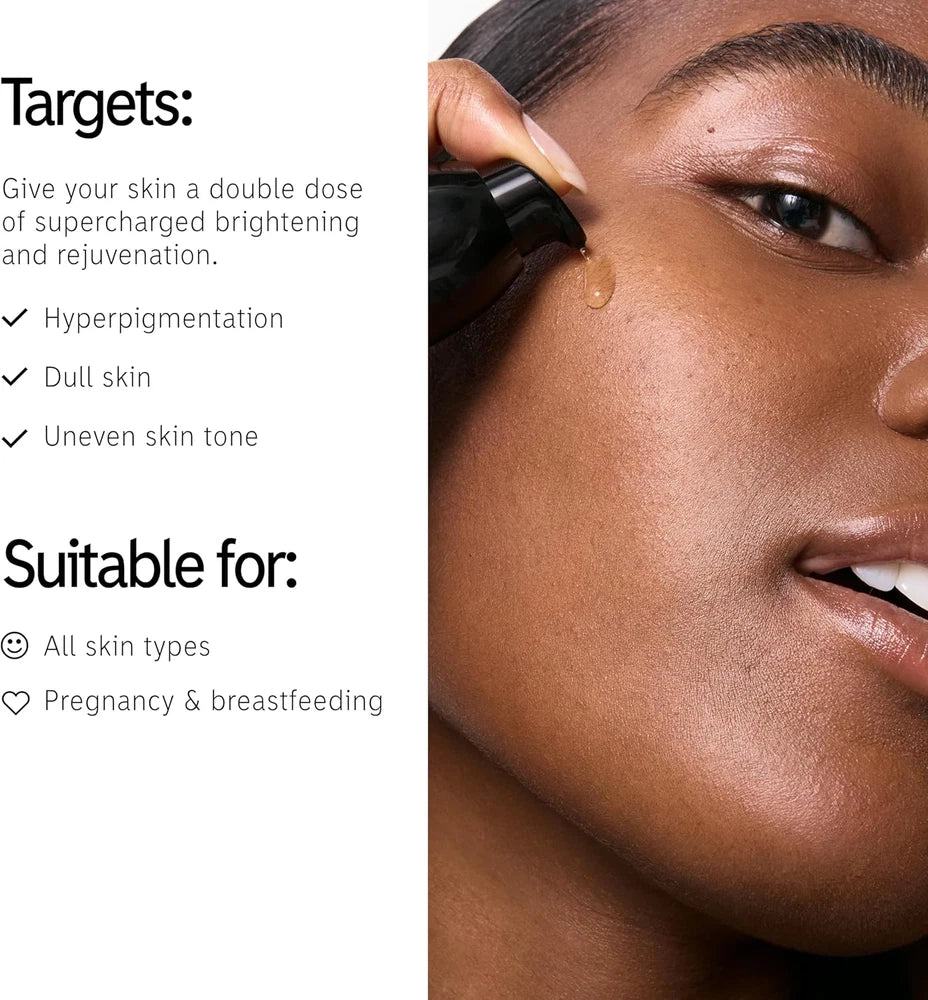 The INKEY List 15% Vitamin C and EGF Serum Helps to Intensively Brighten All Ski