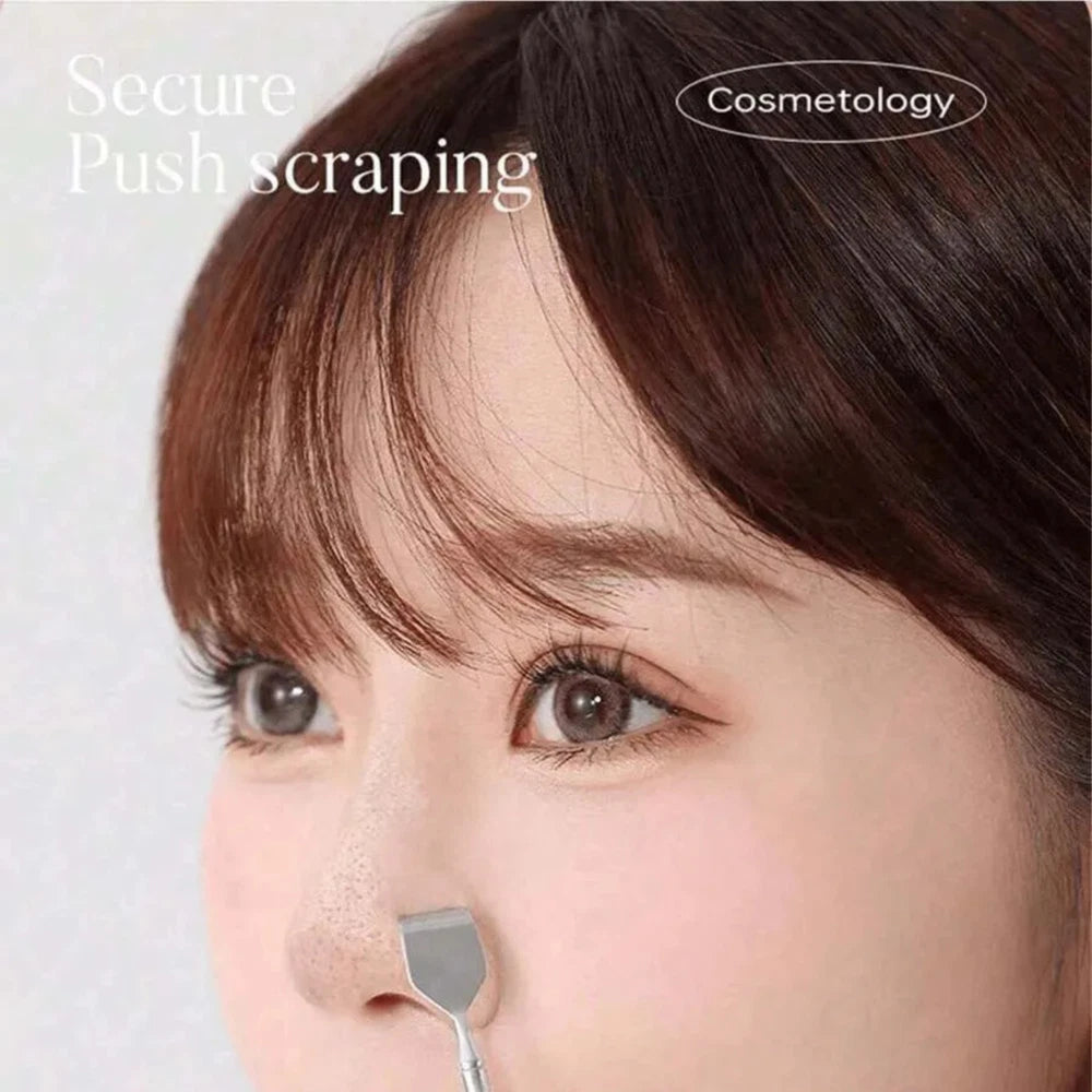 SS Blackhead Remover Deep Cleaning Acne Extractor Tool Comedone Spatula Scraper
