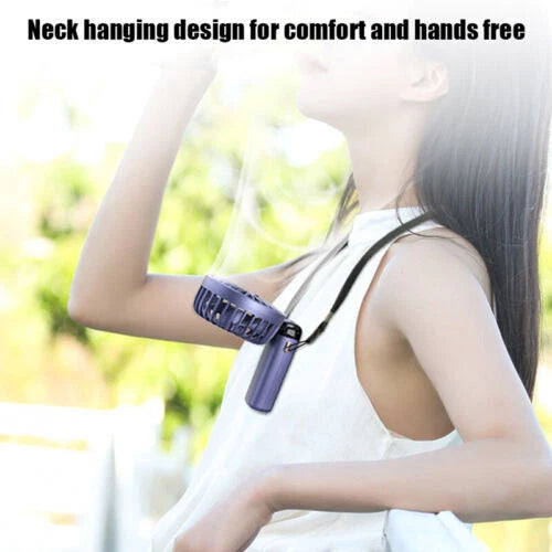 USB Rechargeable Mini Hand-held Fan Portable Folding Desk Fan Cooler Cooling