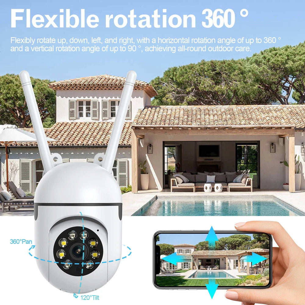 Security CCTV Camera WIFI 2.4G 1080P HD IP Camera Wireless PTZ Smart Home
