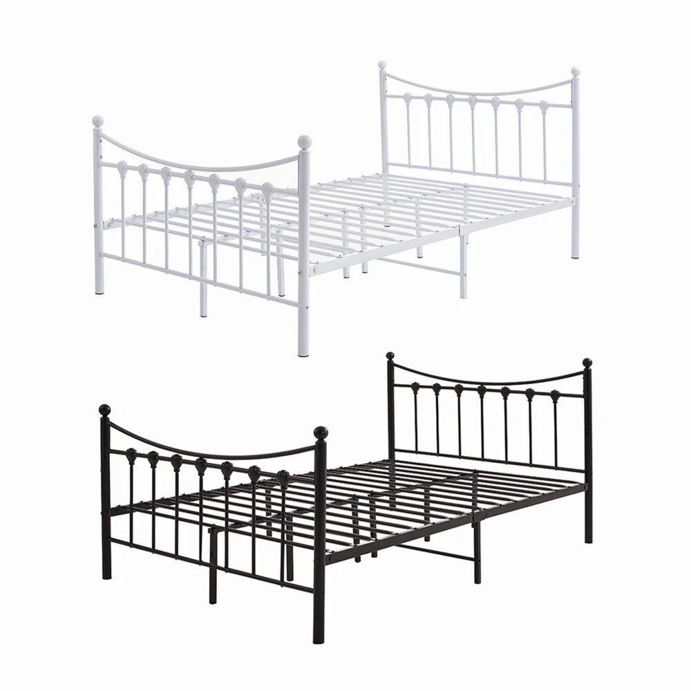 NEW Strong Single Double Bed 3ft 4ft 4ft6 Metal Bed Frame Bedroom Furniture