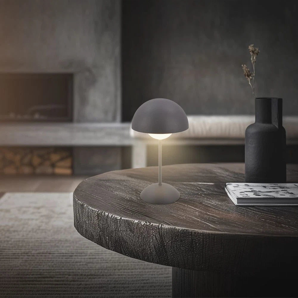 Table Lamp Rechargeable LED Desk Night Light Dimmable Cordless Touch Anthracite