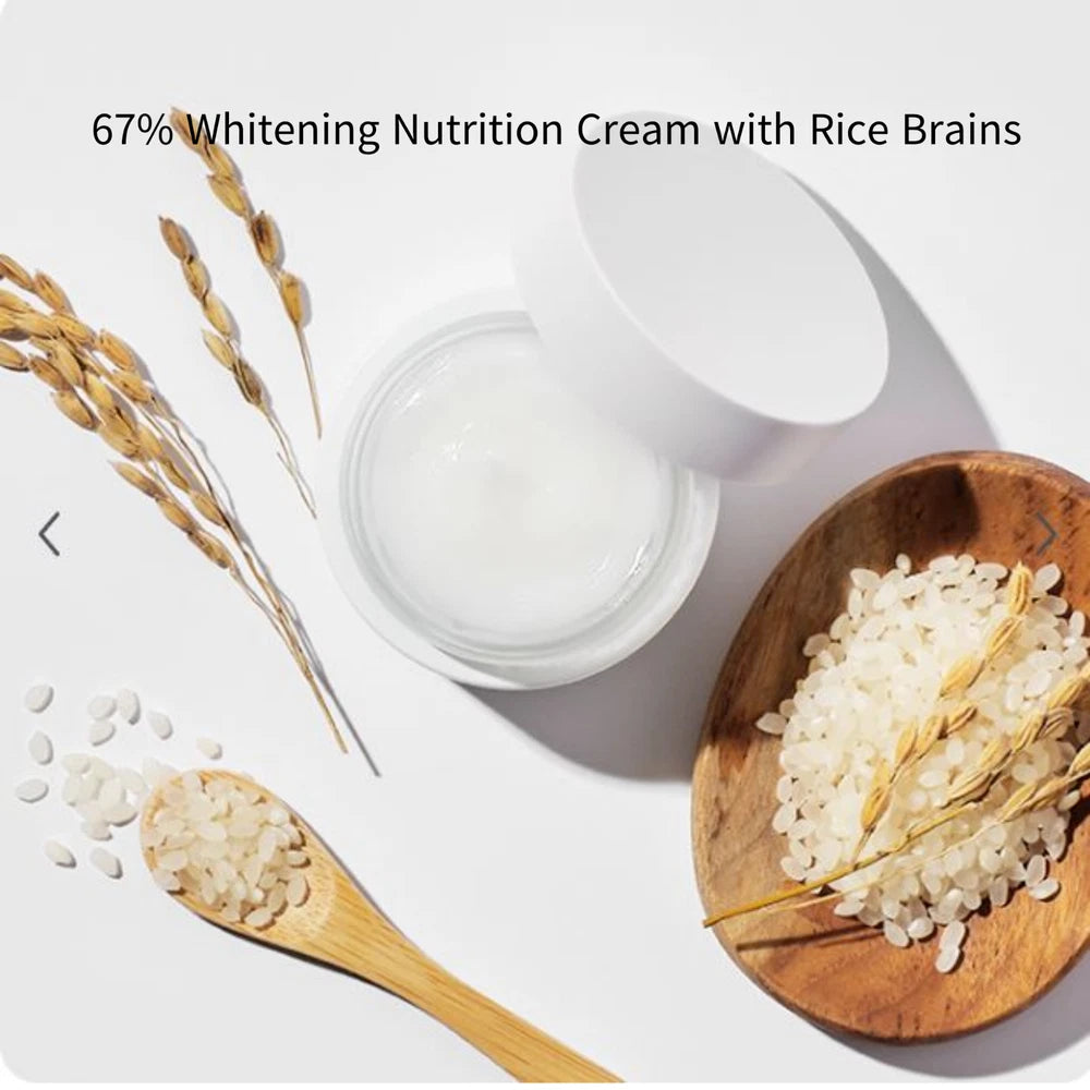 9wishes Rice Radiance Face Cream Advanced Hydrating Moisturiser, Korean Skincare