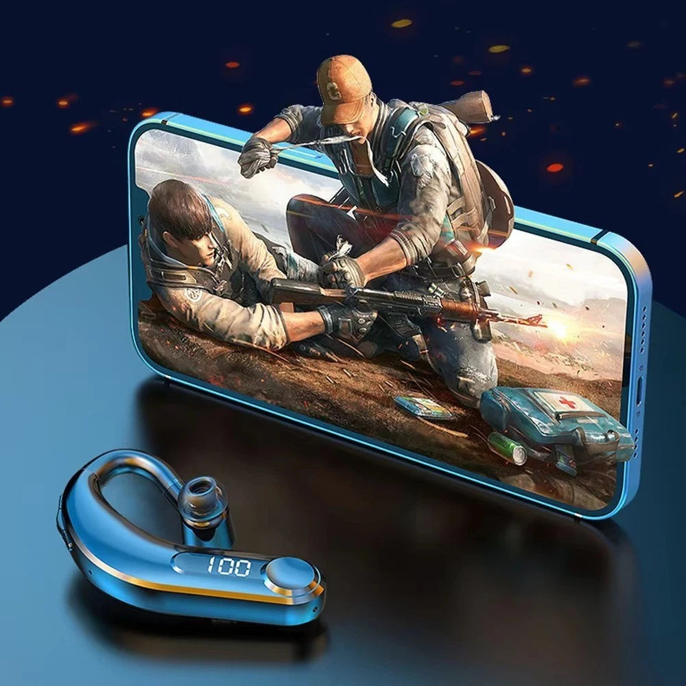 Wireless Earphones Bluetooth Headphones Sports Ear Hook Running Bass Earbuds