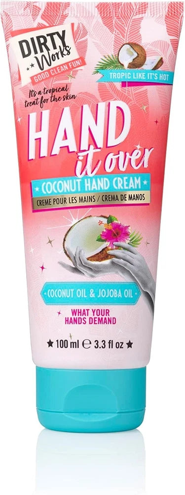 Dirty Works Hand It Over Coconut Hand Cream Hand Lotion 100ml