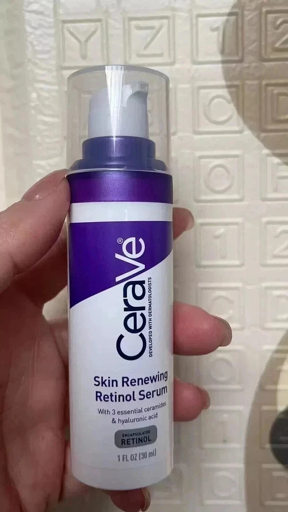 Cerave Resurfacing Skin Renewing Retinol Hydrating Hyaluronic Acid Serum 30ml UK