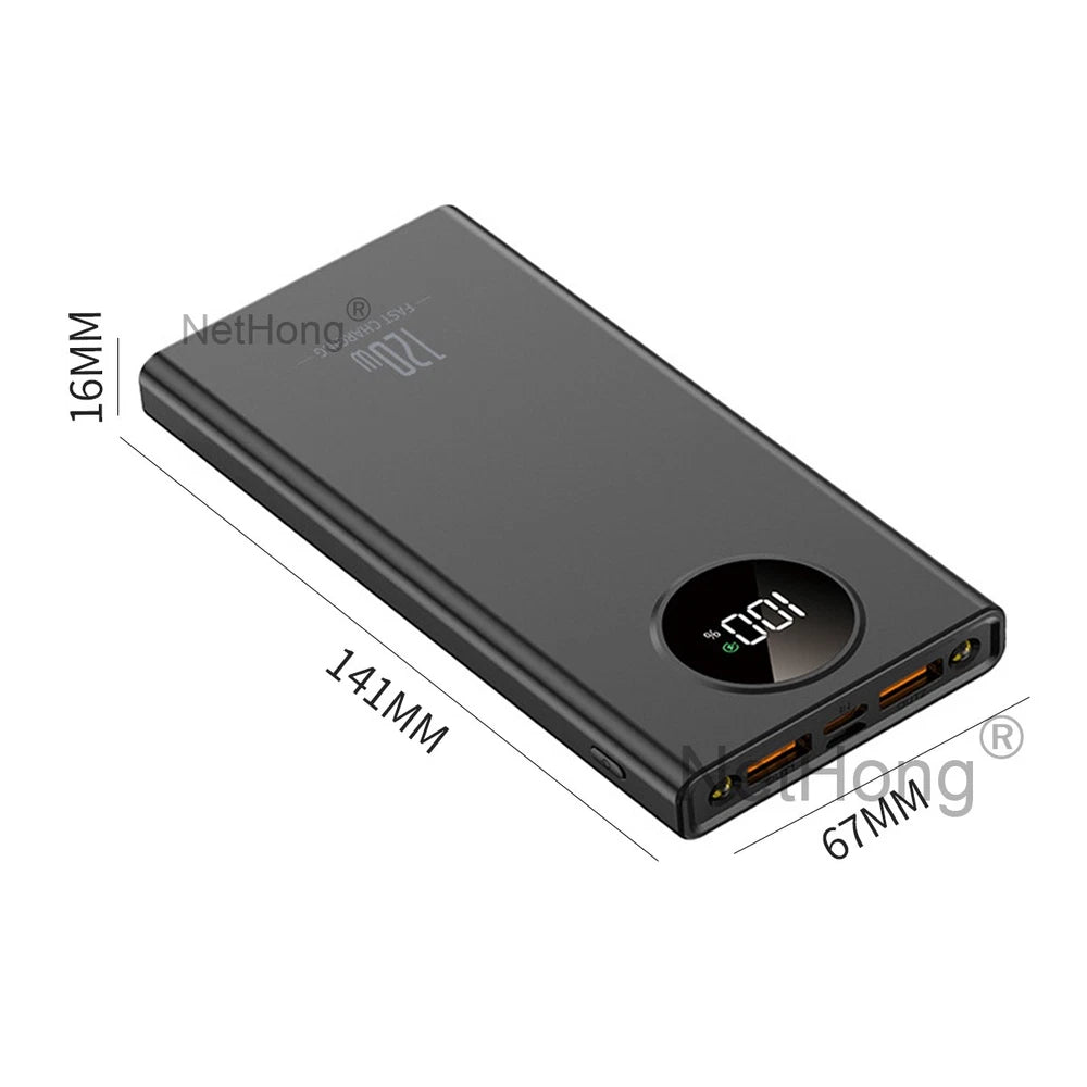 9000000mAh Power Bank Fast Charger Battery Pack Portable 4 USB for Mobile Phone.