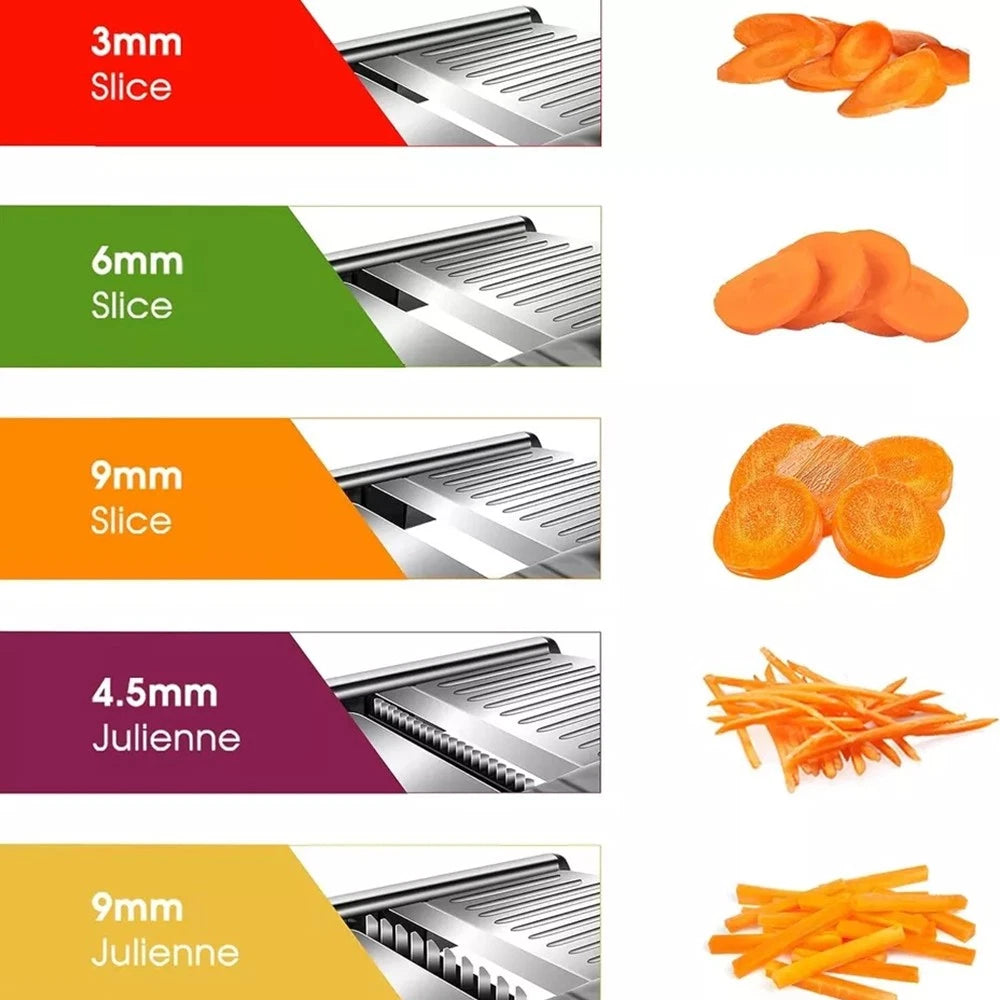 Professional Mandolin Slicer Vegetable Cutter Food Fruit Chopper Gretar Tool