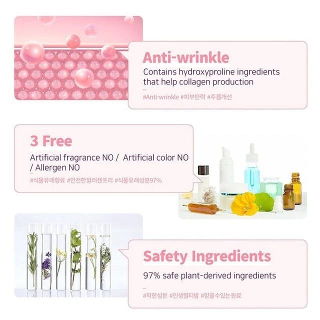 Collagen Wrinkle Bounce Multi-Moisture Balm Stick Hydrating Moisturizing Face UK