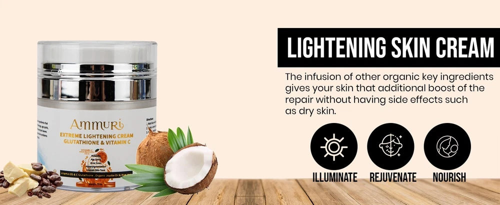 Extreme Whitening Face Cream Dark Spots Blemishes Bikini Under Arms Full Body