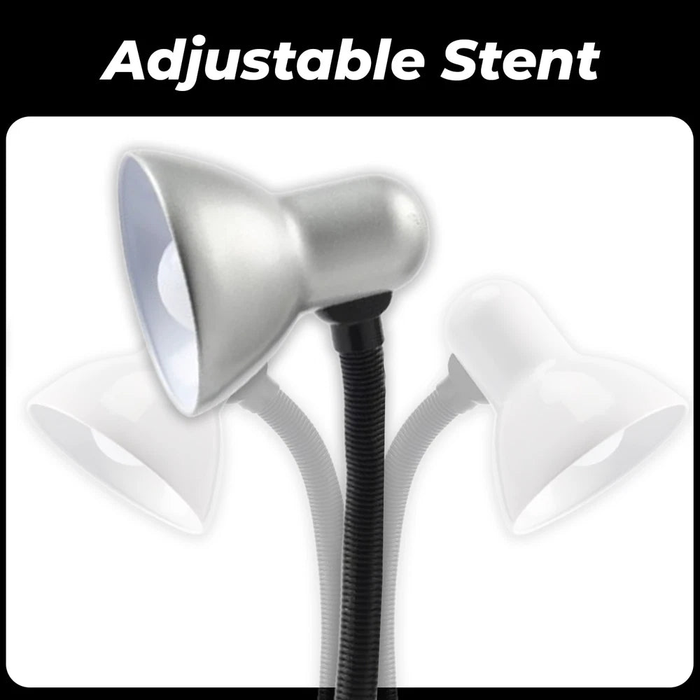 Desk Lamp Neck Table Flexi Desk Reading Lamp With Bulb Home Office Study Light