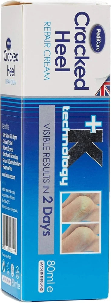 Silkia PEDICARE Cracked Heel Repair Cream | 48hr Active Skin Repair | Clinically