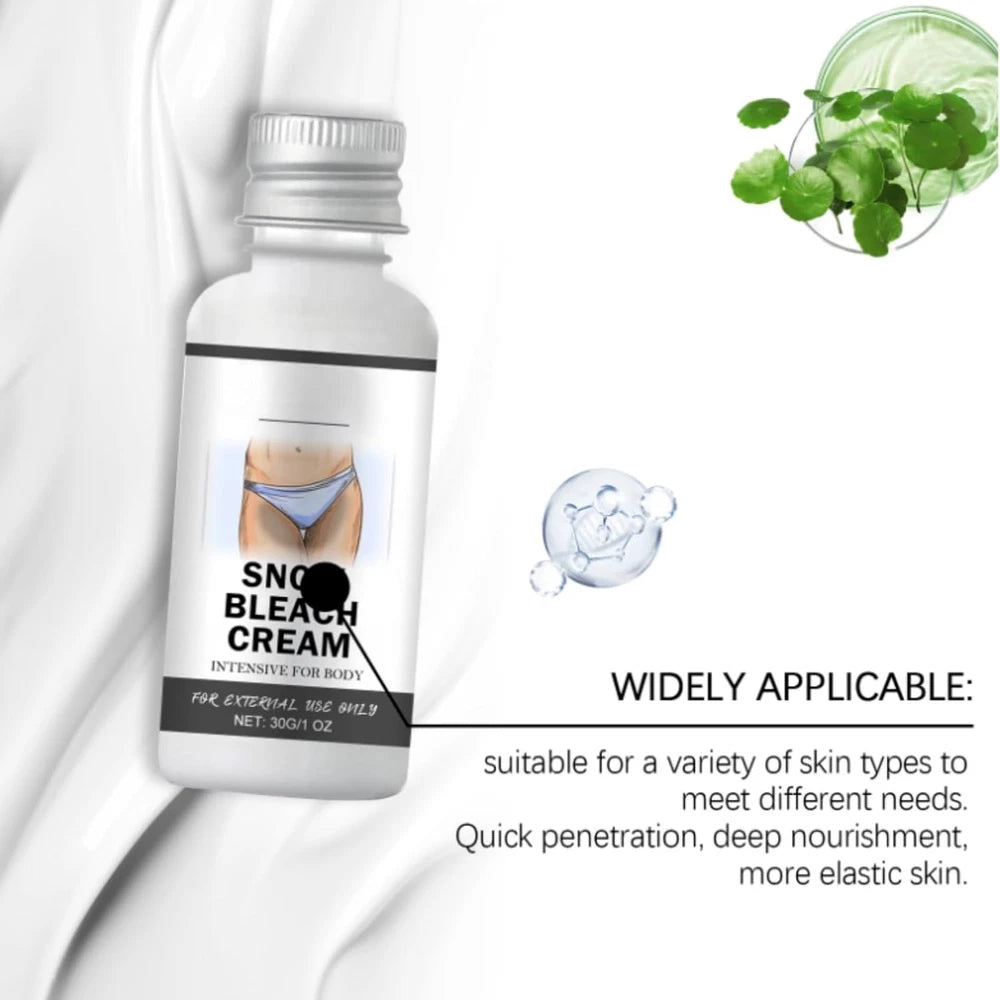 Skin Bleaching Cream - Dark Skin Whitening Cream for Women