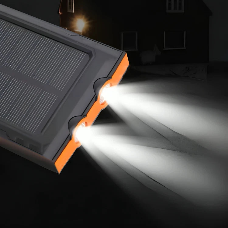 10000000mAh Solar Power Bank Pack Waterproof 2USB LED Battery Charger Phone UK