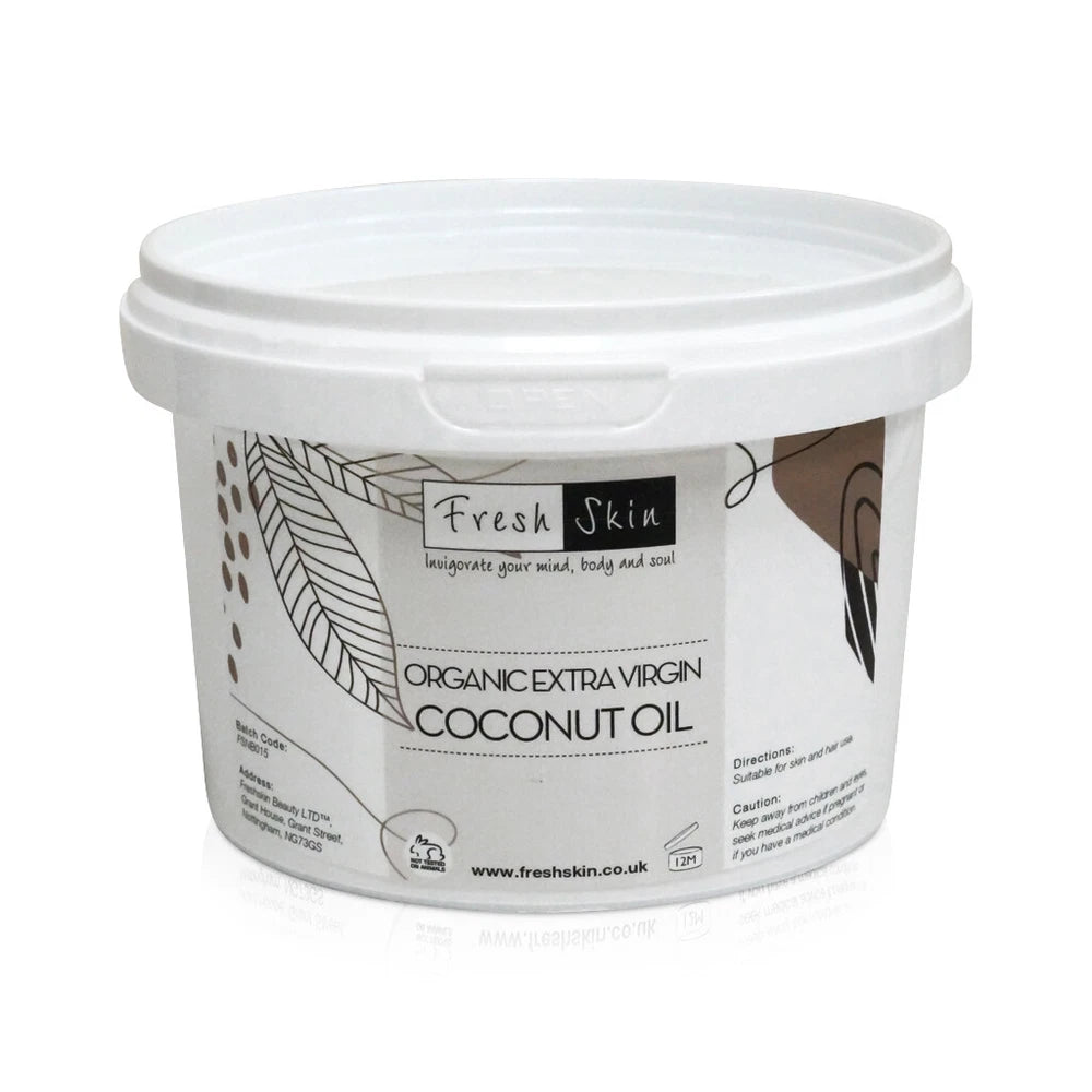 500g Organic Extra Virgin Coconut Oil - 100% Pure, Raw & Cold Pressed