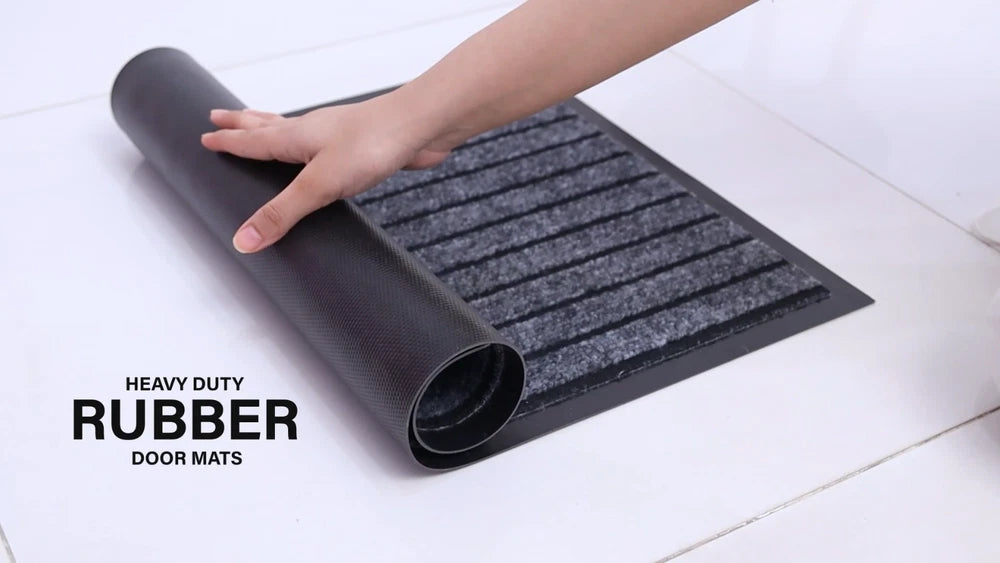 Door Mats Indoor Washable Dirt Trappers Non Slip Heavy Duty Entrance Runner Rug