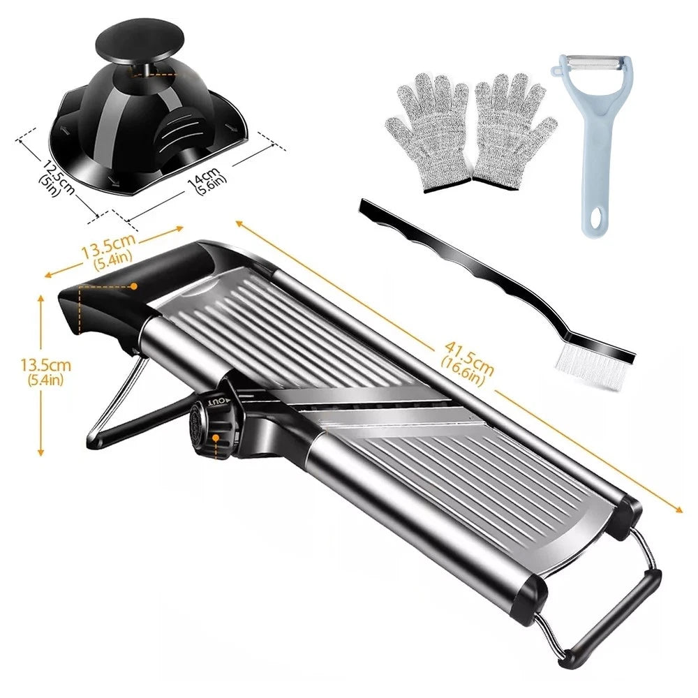 Professional Mandolin Slicer Vegetable Cutter Food Fruit Chopper Gretar Tool