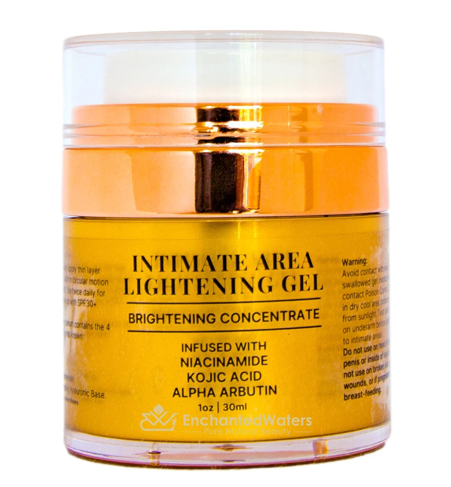 Intimate Skin Whitening Gel Lightening Body Bleach Cream, Vaginal/Anal Bleaching