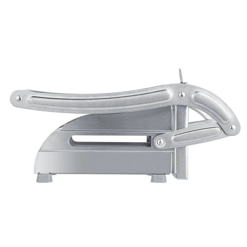 Potato Chipper Chip Chopper Cutter Slicer Maker & 2 Steel Edges French Fries UK