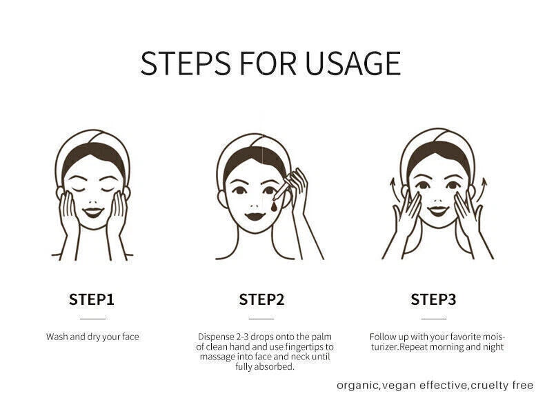 💖 Collagen Serum 30ml💙 Moisturizing Anti Wrinkle Face Firm Skin Moisturiser🔥✅