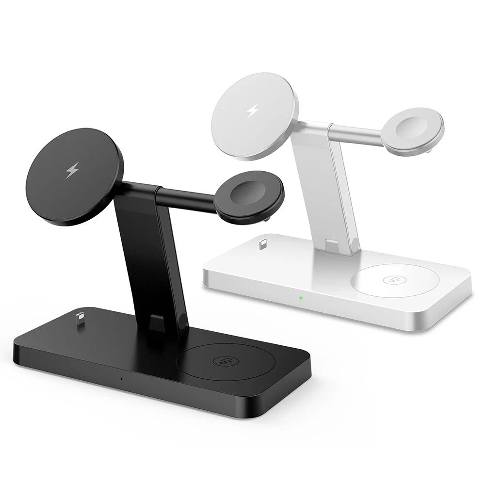 Wireless Charger 4in1 Fast Dock Charging Station For Apple Watch iPhone 16 15 14