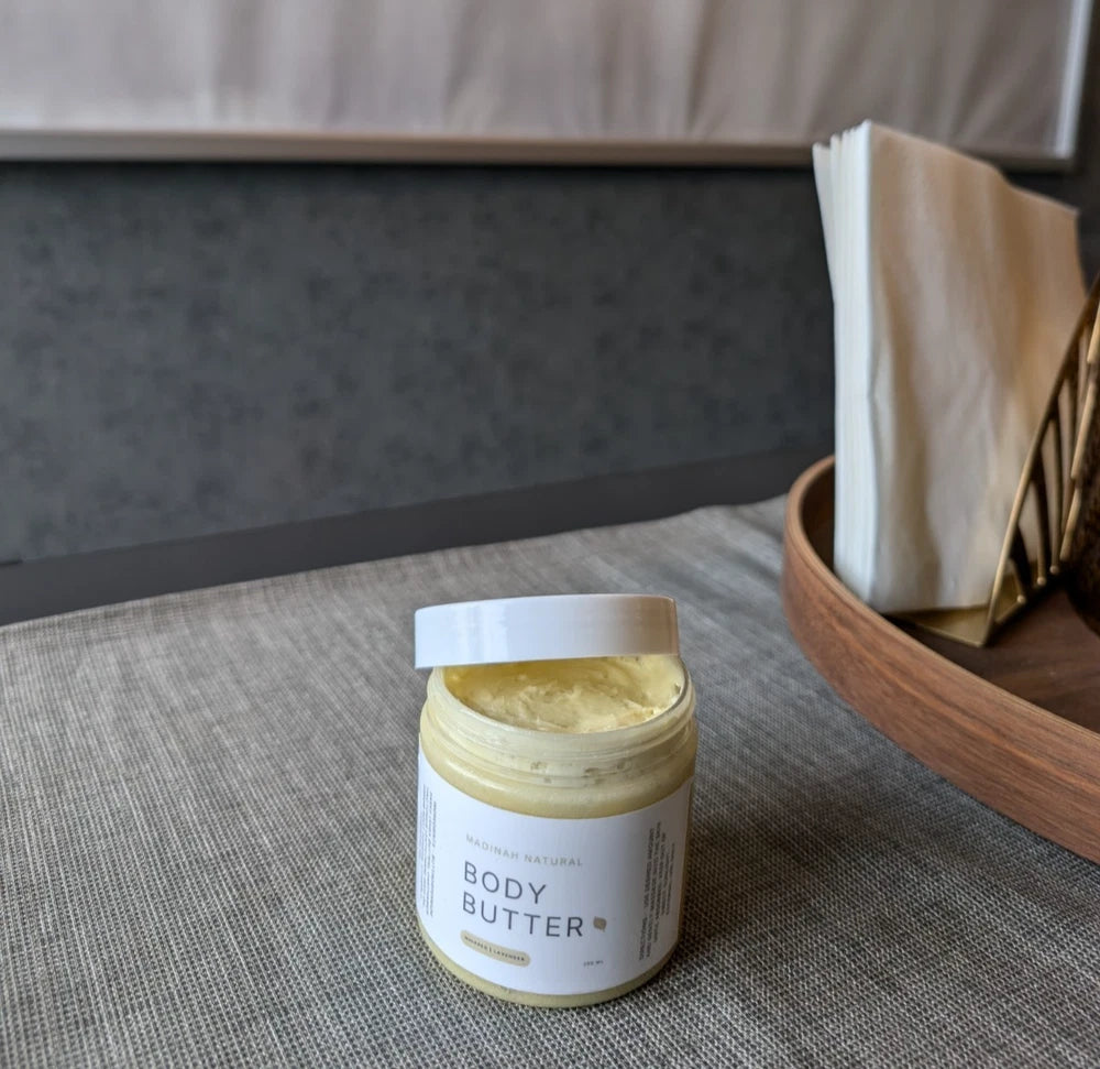 Handmade Whipped Shea Body Butter – Rose Scented 150ml, All-Natural Moisturiser