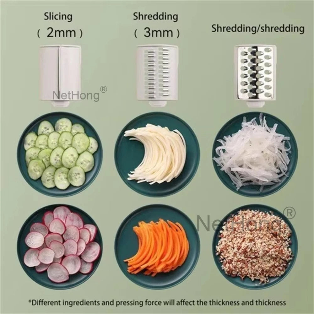 Multi-function Food Slicer Mandoline Slicer Vegetable Chopper Food Potato Cutter