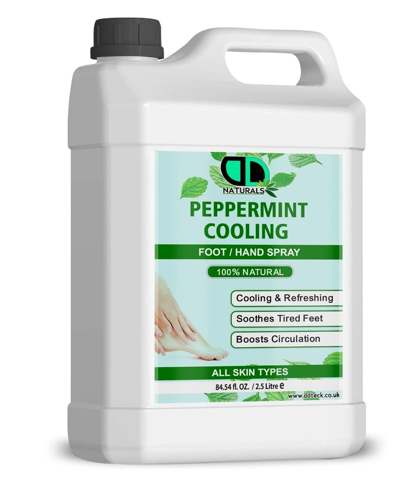100% Natural Peppermint Hand & Foot Spray–Soothing, Cooling, and Pain Relief UK