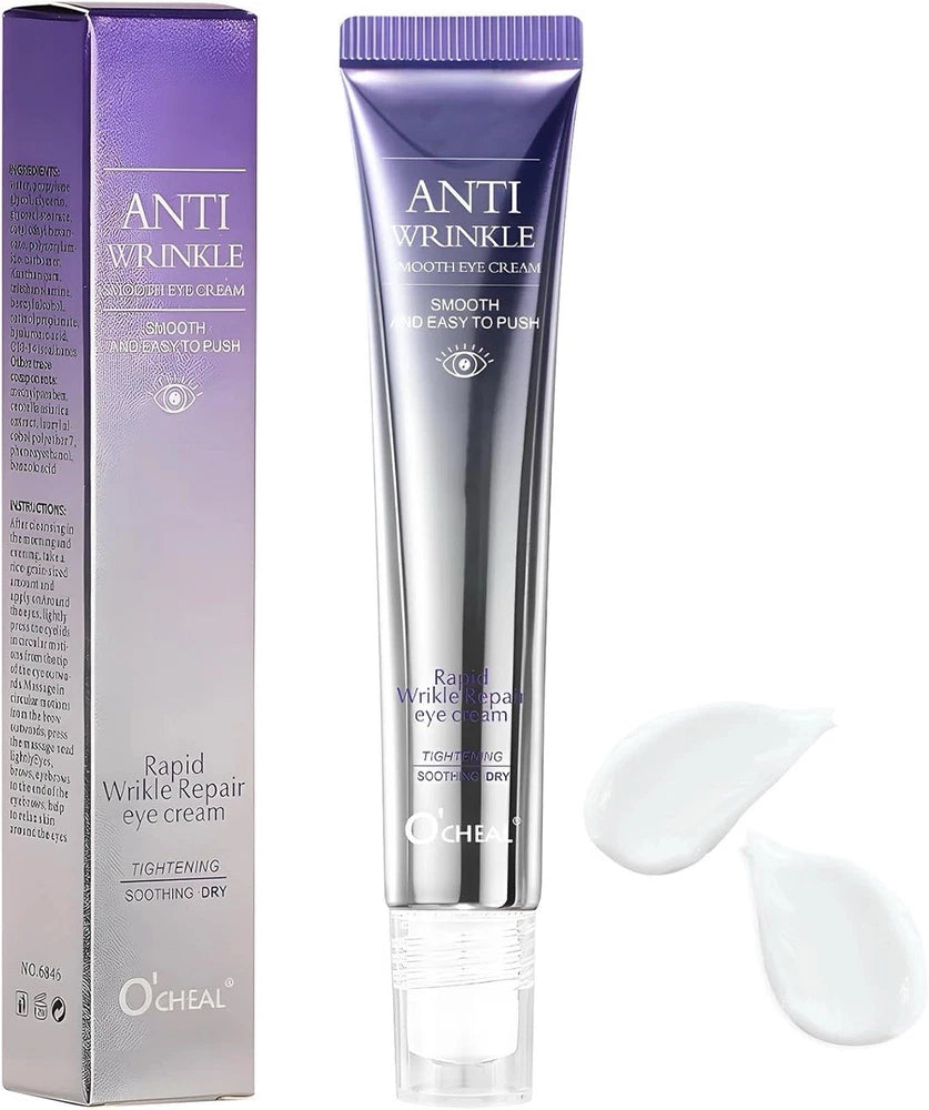 Eye Cream, Anti-age Moisturizing, Wrinkles with Hyaluronic Acid and Caffeine 20g