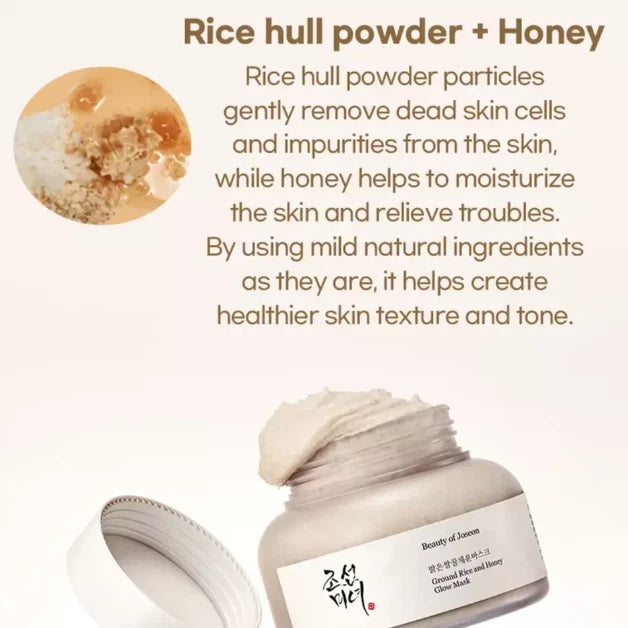 Beauty of Joseon Ground Rice and Honey Glow Mask 150ml - Fast UK Dispatch