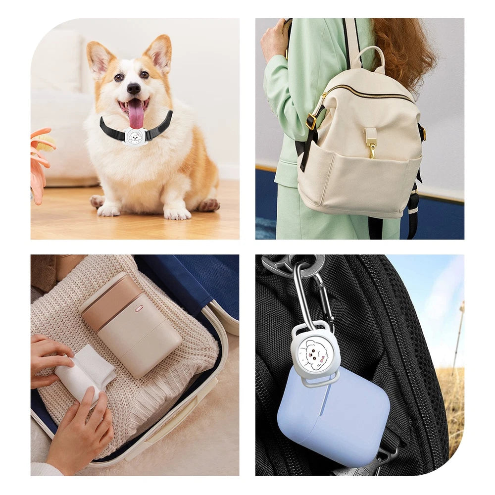 Mini Pet GPS Locator Tracker Waterproof Tracking Dog Collar AntiLost for iPhone
