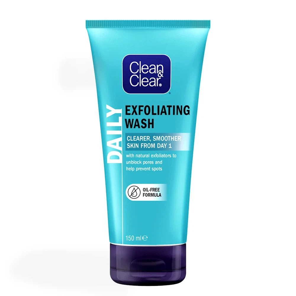 Clean & Clear Exfoliating Daily Wash 150ml x2