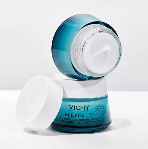 Vichy Mineral 89 72H Moisture Boosting Cream Fragnance Free- 50ml Brand New