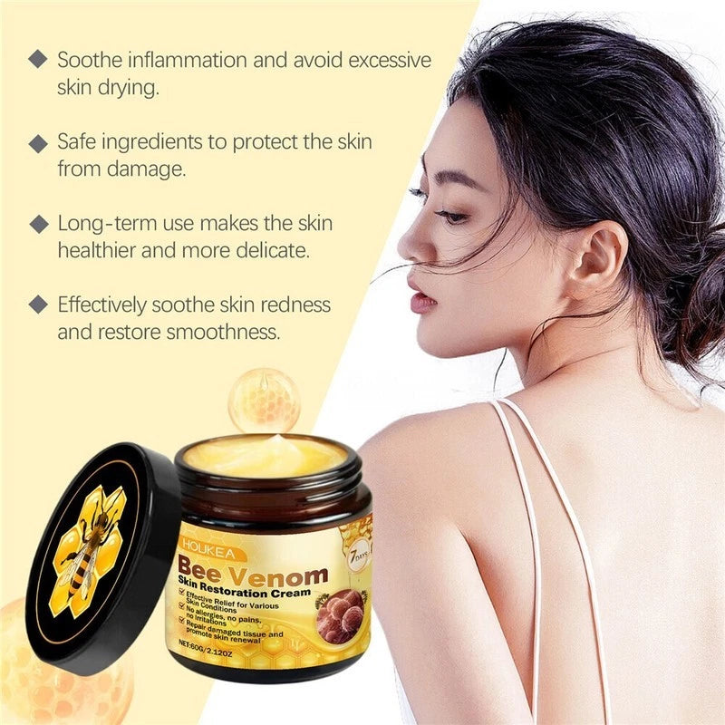 Bee venom skin treatment cream,  Bee Venom Skin Restoration Cream