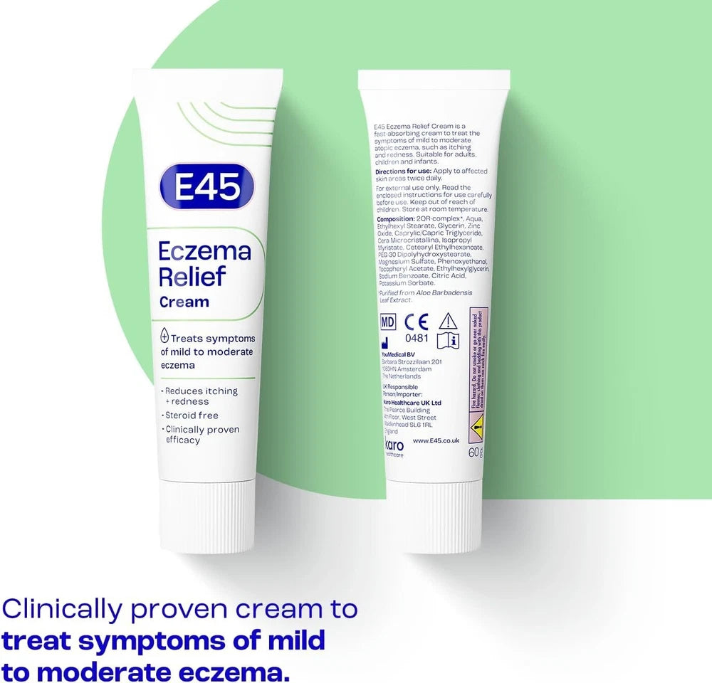 E45 Eczema Relief Cream - 60gm