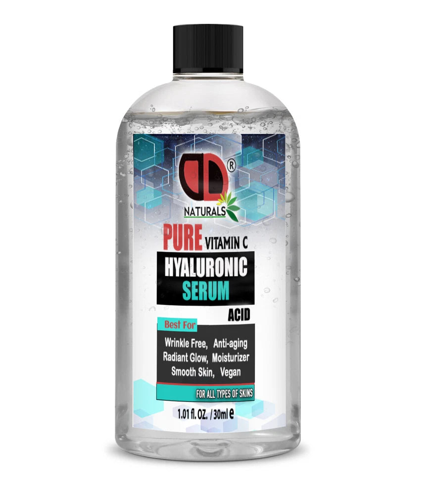 DD Hyaluronic Acid Serum Hydrating Anti Ageing Wrinkle Plumping Vitamin C
