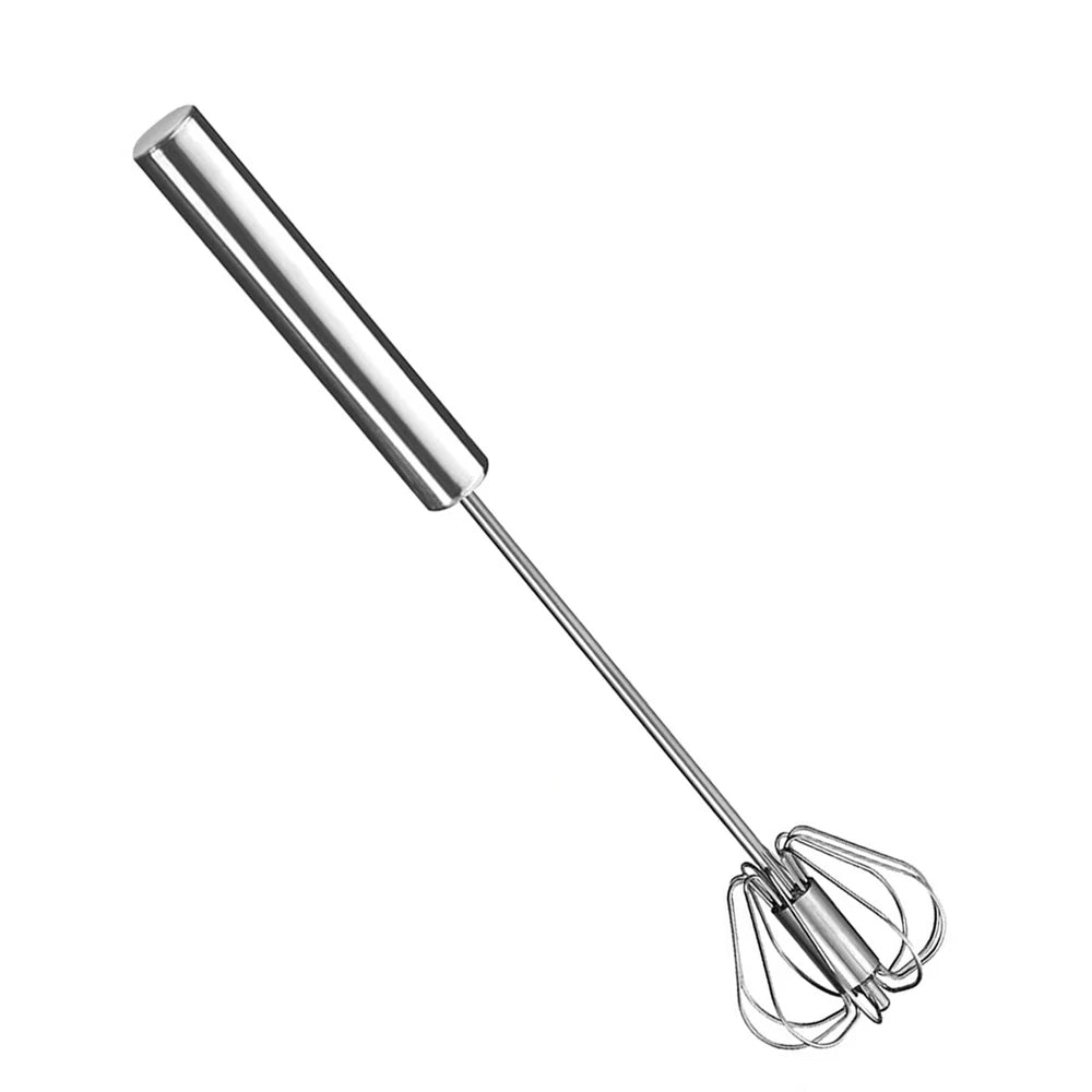 AEX Egg whisk Beater shaker Mini Hand Push Beater Milk Drink Mixer Kitchen Tool