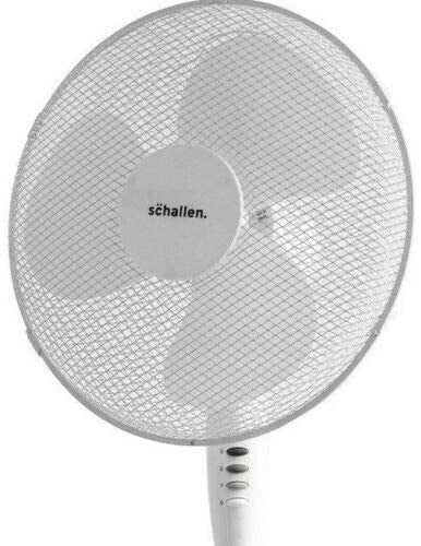 Schallen 16" Electric Oscillating Floor Standing Tall Pedestal Air Cooling Fan