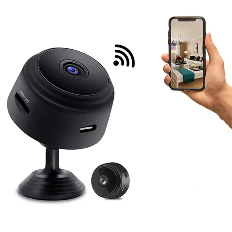 1080P HD Wireless MINI CCTV WiFi  Indoor &Outdoor IP Camera CAM Home Security