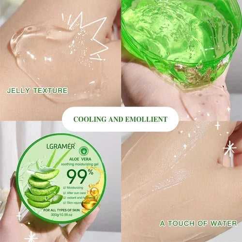 Aloe Vera Soothing Gel 300g Moisturizing Face & Body Refreshing Deep Nourishing