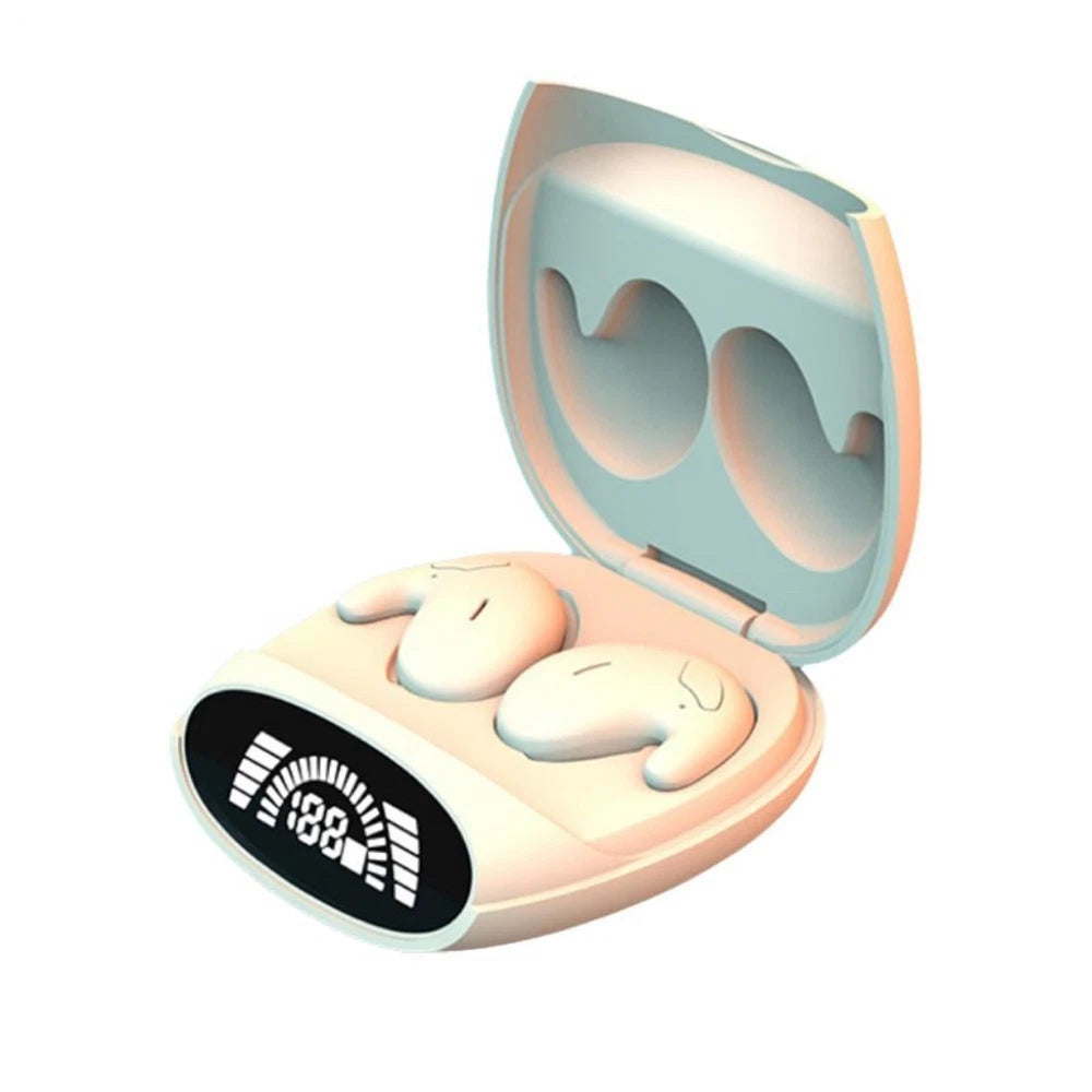 Wireless Bluetooth Earbuds Invisible Sleep Earphones Noise Cancelling TWS