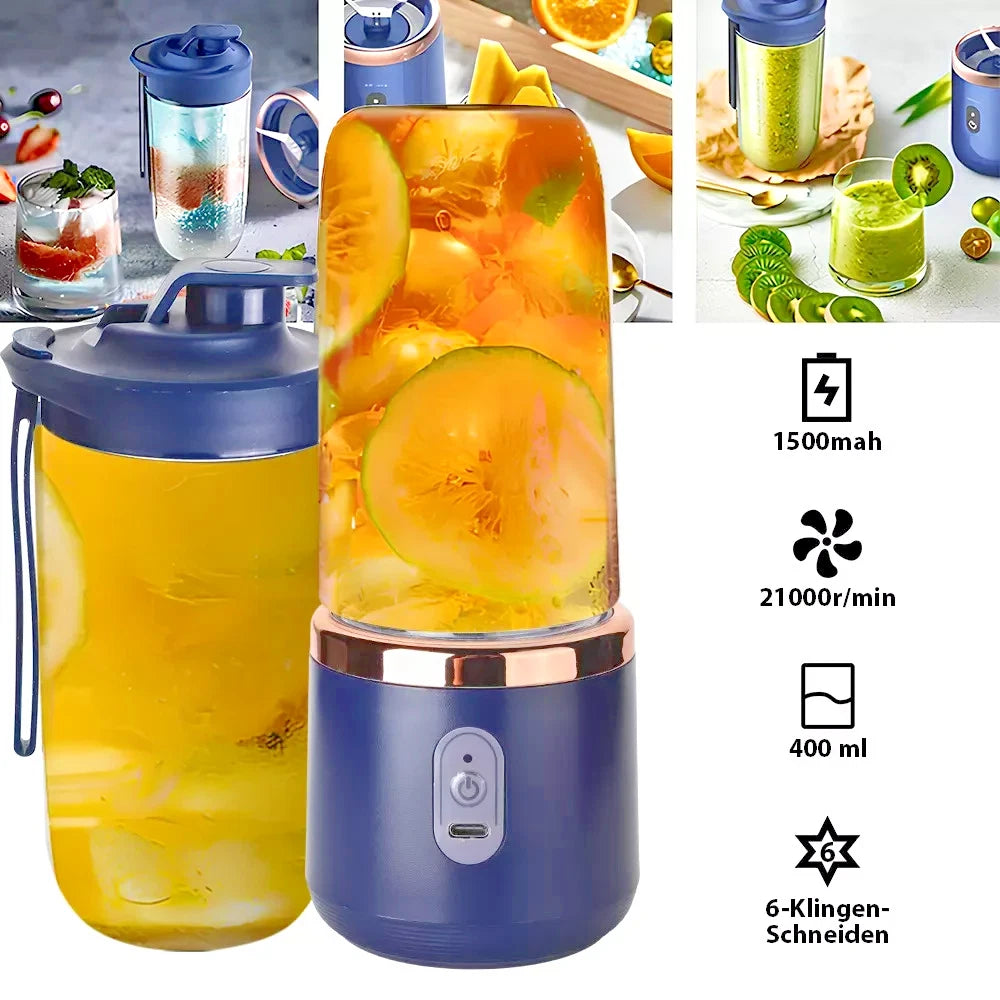400ML Electric Juice Maker Portable Blender Smoothie Mini Juicer Fruit Machine