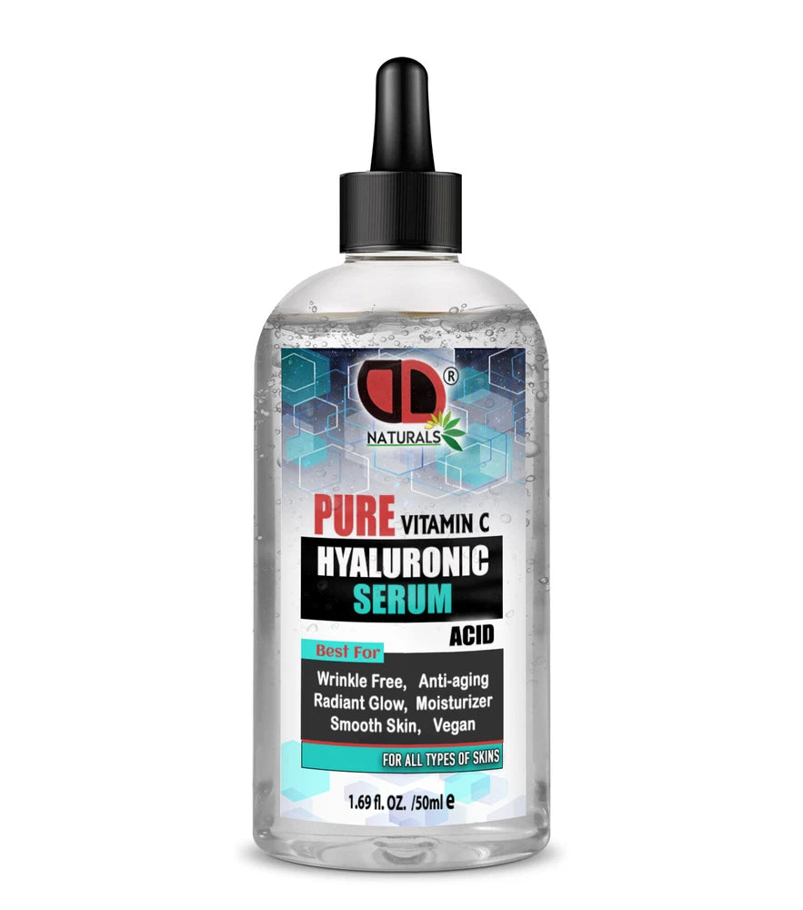 DD Hyaluronic Acid Serum Hydrating Anti Ageing Wrinkle Plumping Vitamin C