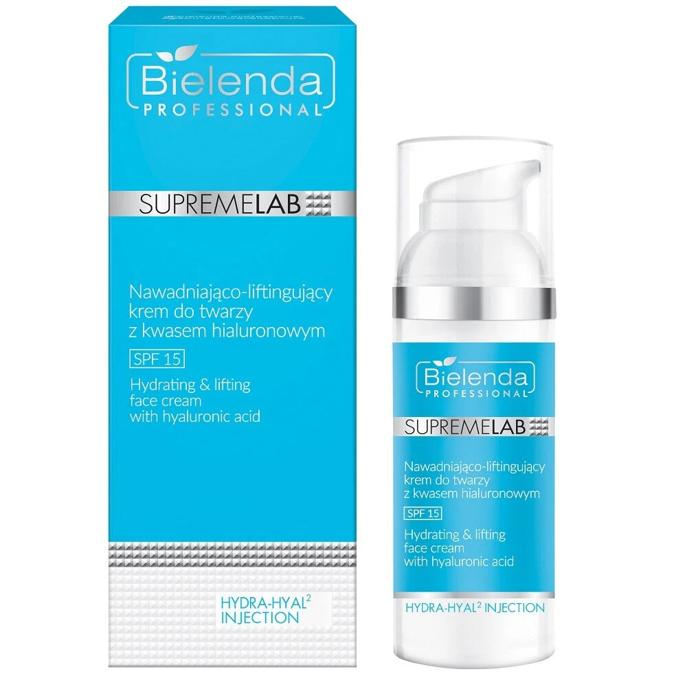 Bielenda Professional SupremeLab SPF15 Face Cream with Hyaluronic Acid 50ml