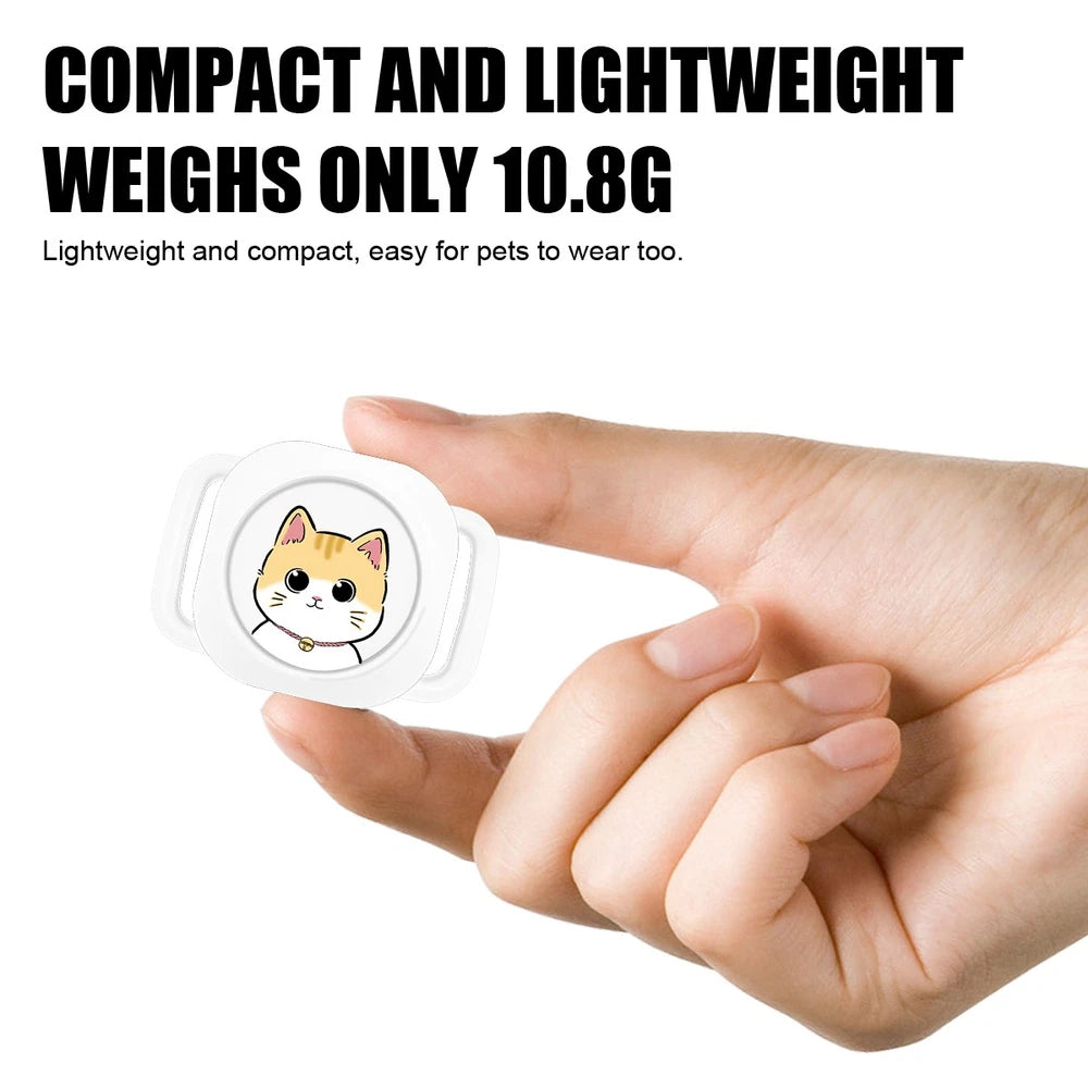 Mini Pet GPS Locator Tracker Waterproof Tracking Dog Collar AntiLost for iPhone