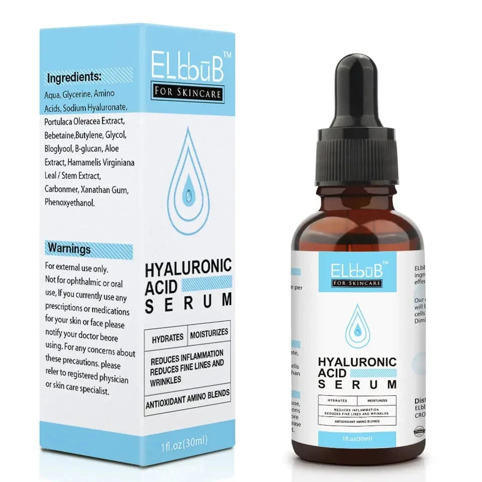Pure Hyaluronic Acid Serum , Vitamin C Face Serum Strong Anti Wrinkle Anti Aging