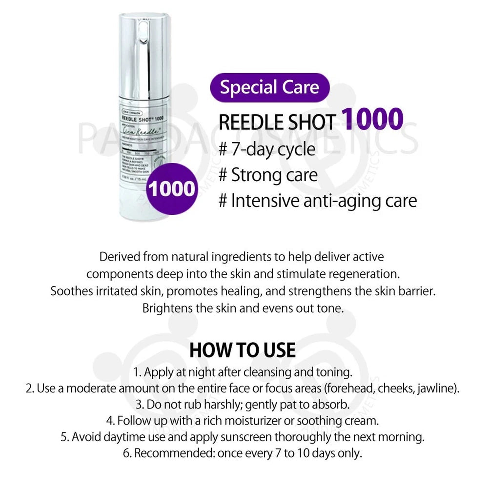 VT COSMETICS CICA Reedle Shot 50 / 100 / 300 / 700/1000 Essence 50ML/30ML/15ML