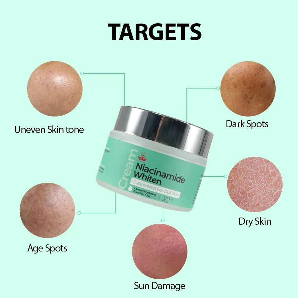 Niacinamide Whitening Face Cream Skin Cell Repair & Anti Aging Dry Skin UK