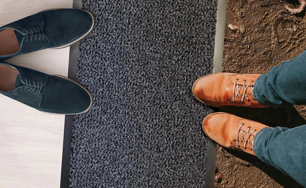 Barrier Mat Entrance Door Mat Heavy Duty Non Slip Dirt Trapper Rubber Back Rugs