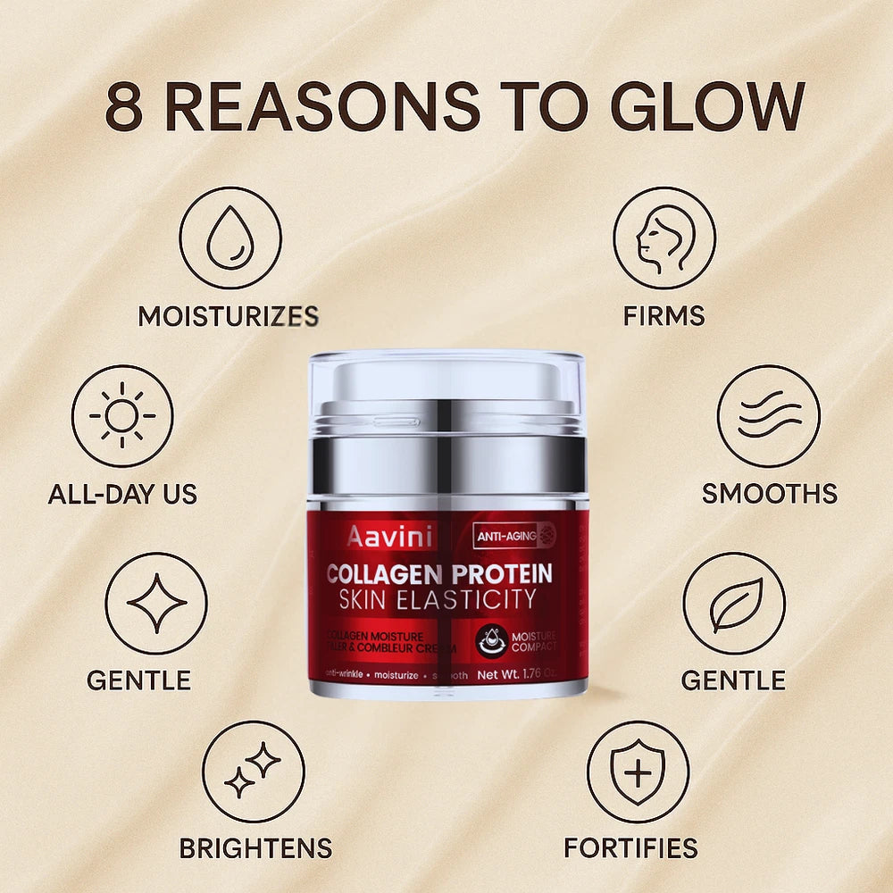 Collagen Moisturizer Cream 50g – 24H Hydration, Firming & Anti-Wrinkle Formula